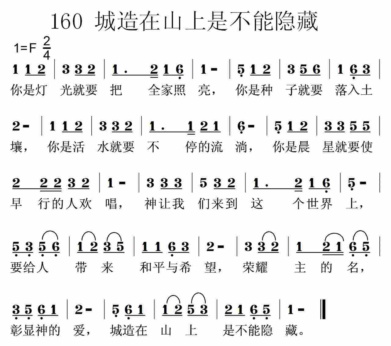 城造在山上是不能隐藏 第 1 页