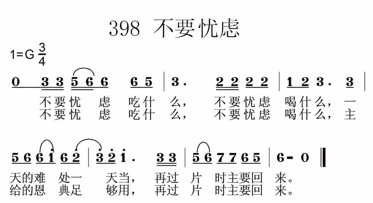 不要忧虑吃什么 第 1 页