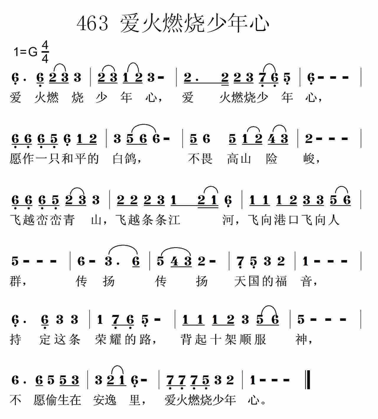 爱火燃烧少年心 第 1 页