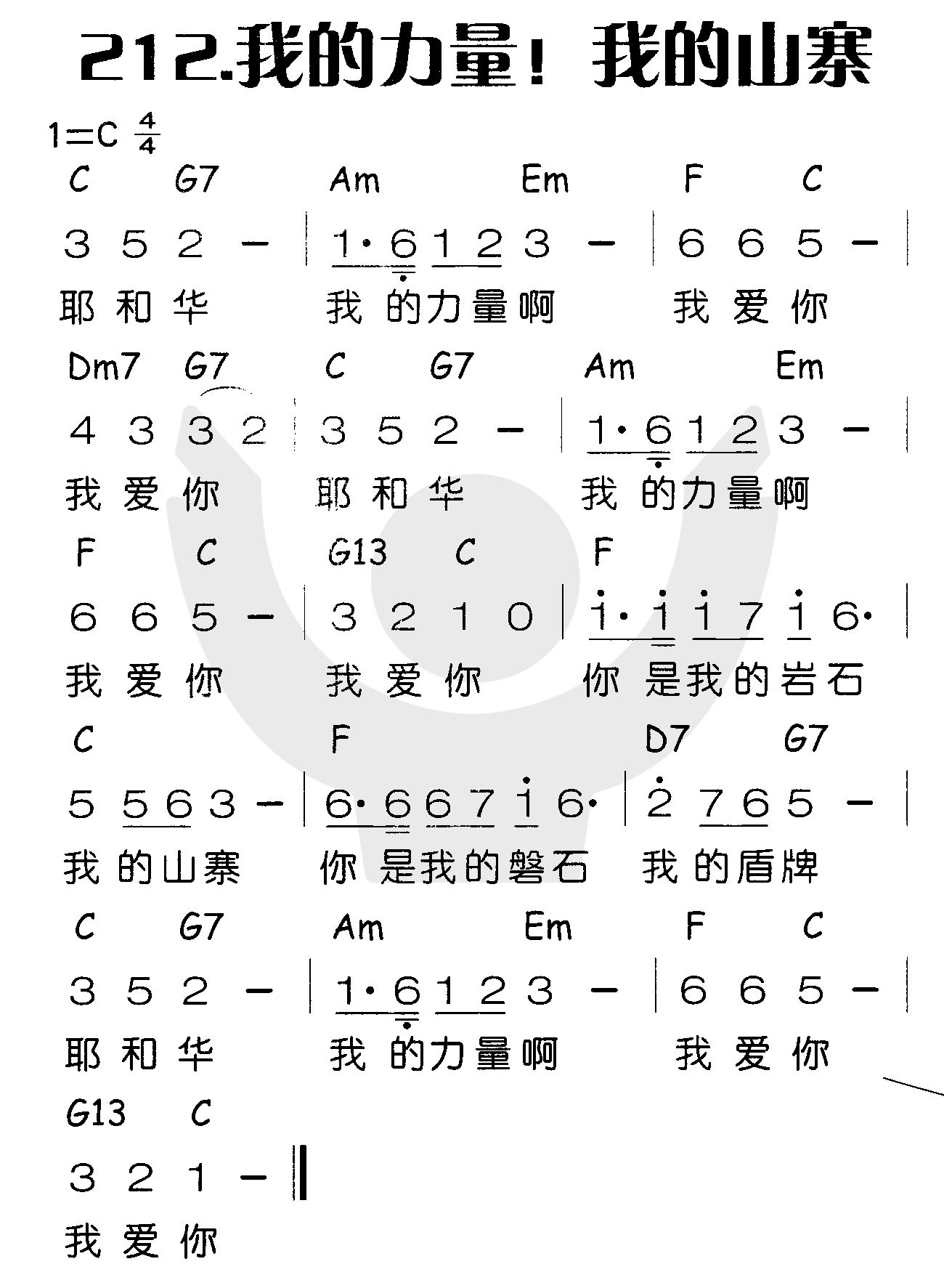 我的力量！我的山寨 第 1 页