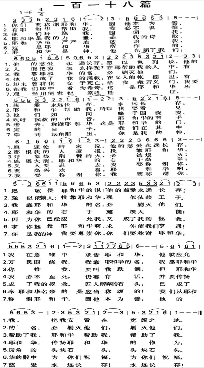 一百一十八篇 第 1 页