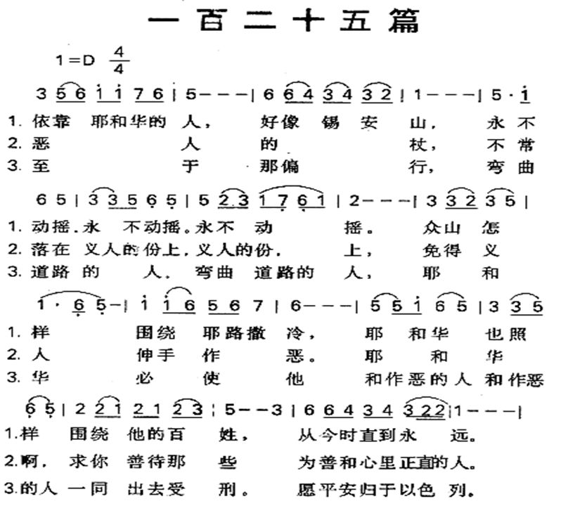一百二十五篇 第 1 页