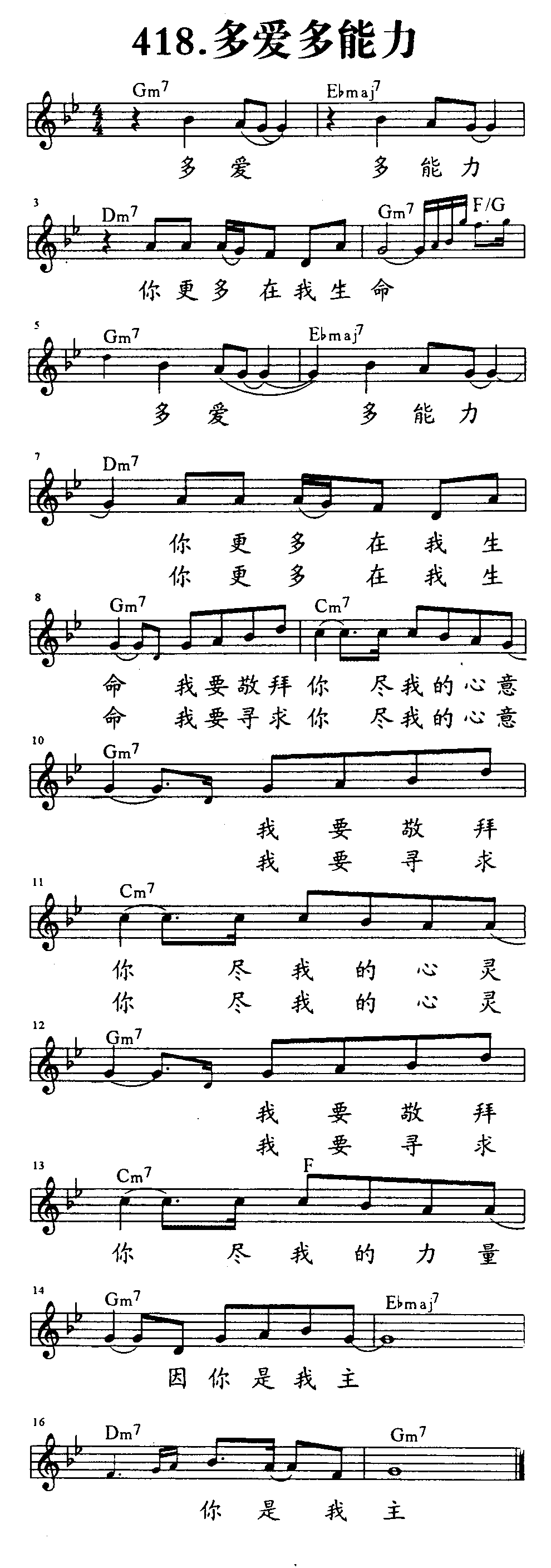 多爱多能力 第 1 页