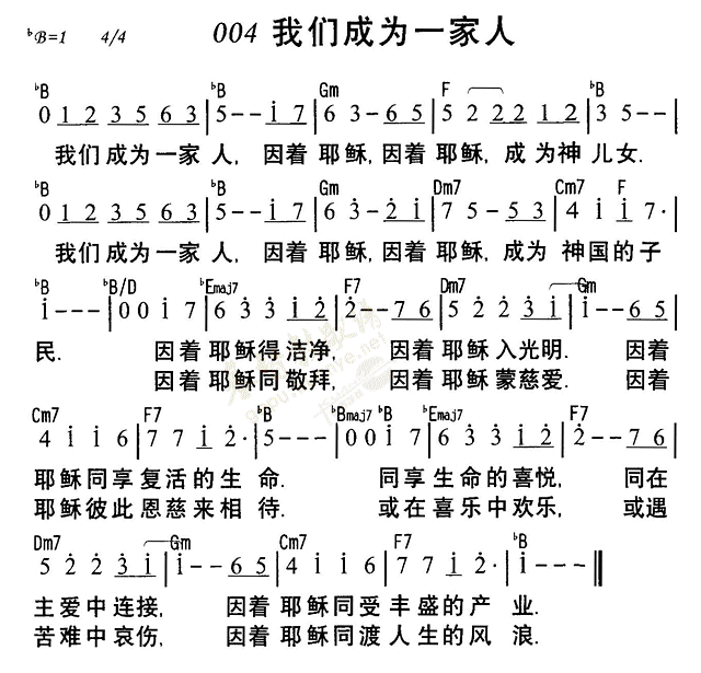 我们成为一家人 第 1 页