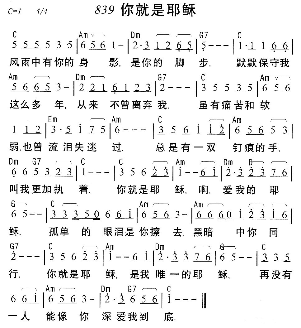 你就是耶稣 第 1 页
