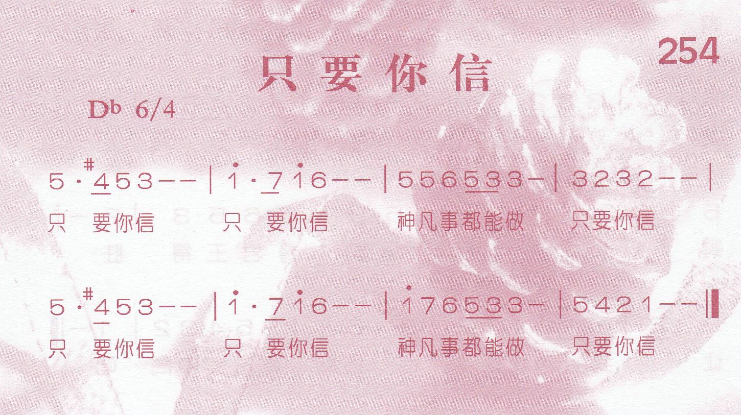只要你信 第 1 页