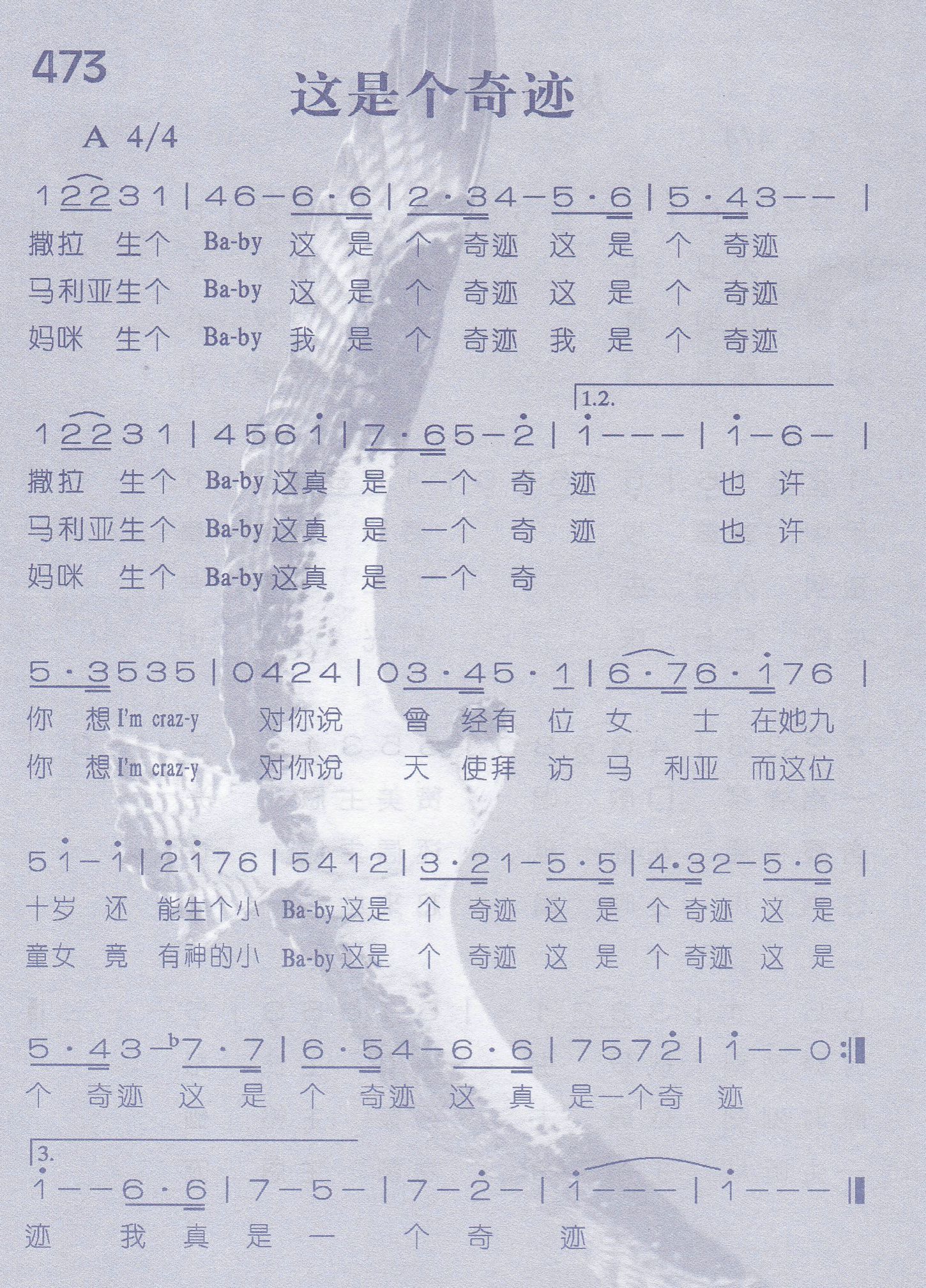 这是个奇迹 第 1 页
