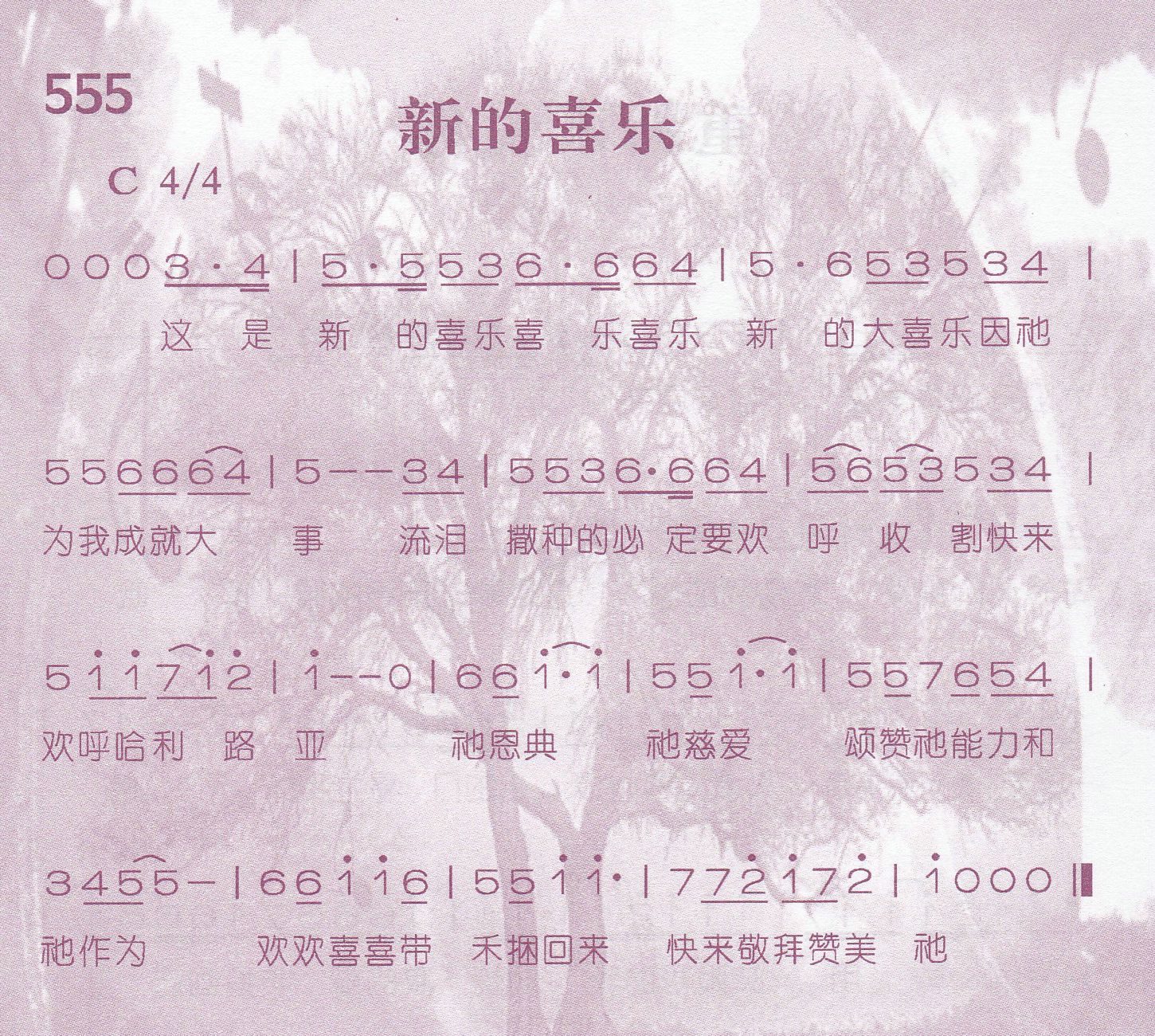 新的喜乐 第 1 页