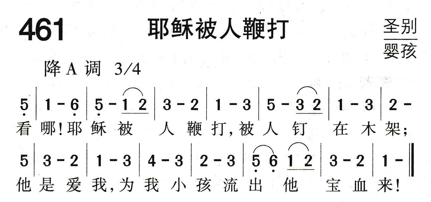 耶稣被人鞭打 第 1 页