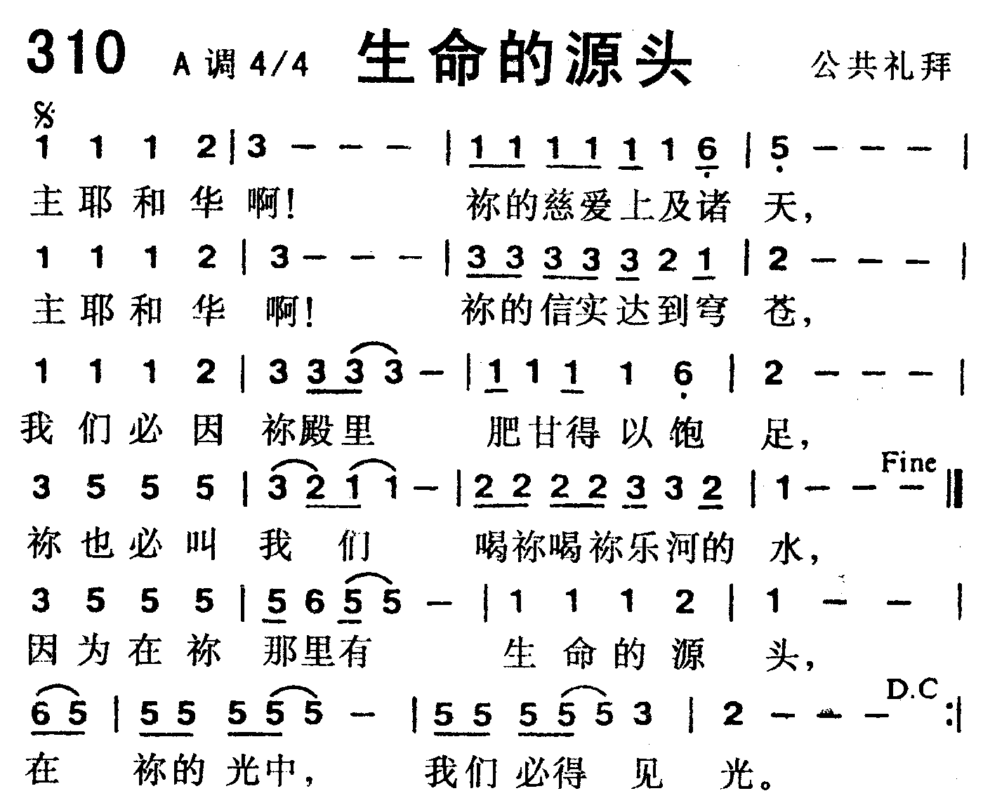 生命的源头 第 1 页