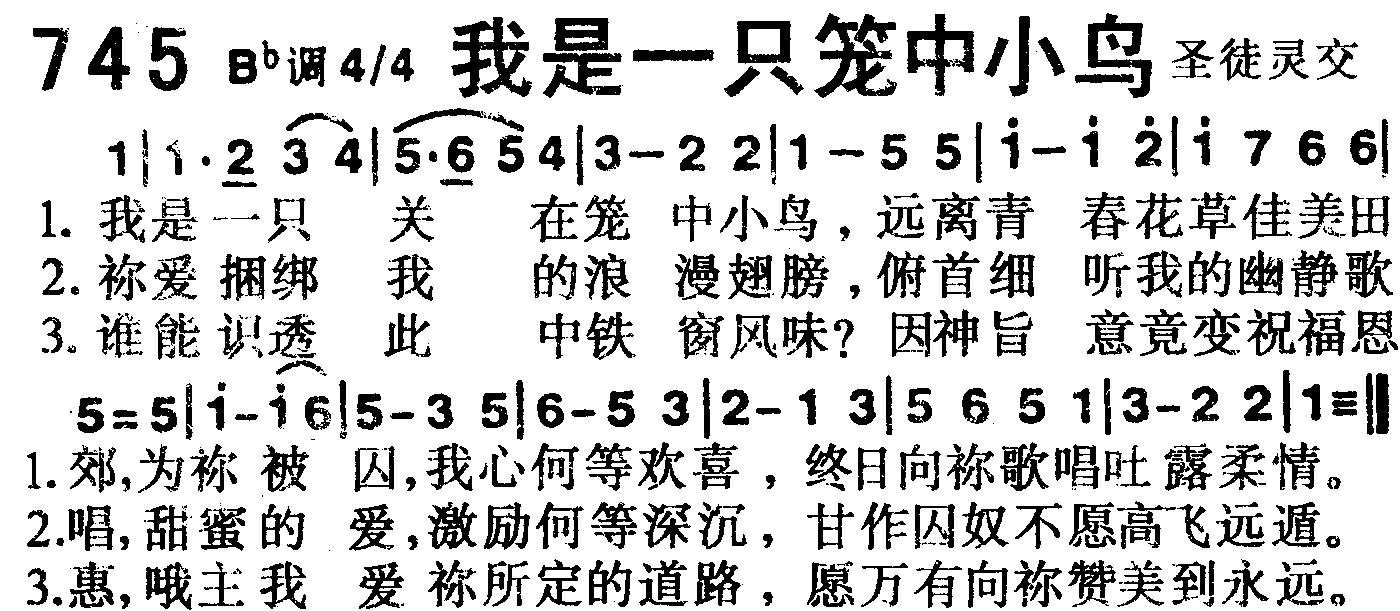 我是一只笼中小鸟 第 1 页