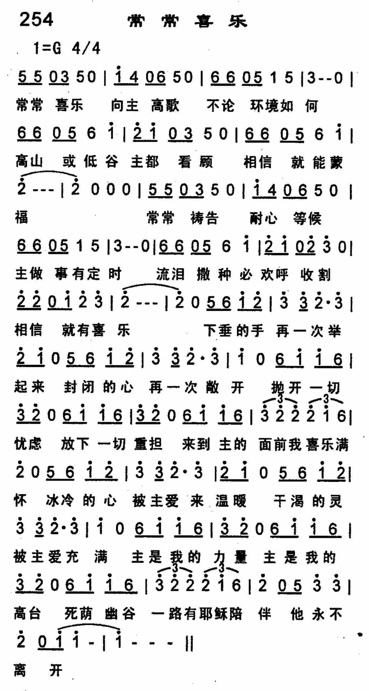 常常喜乐 第 1 页
