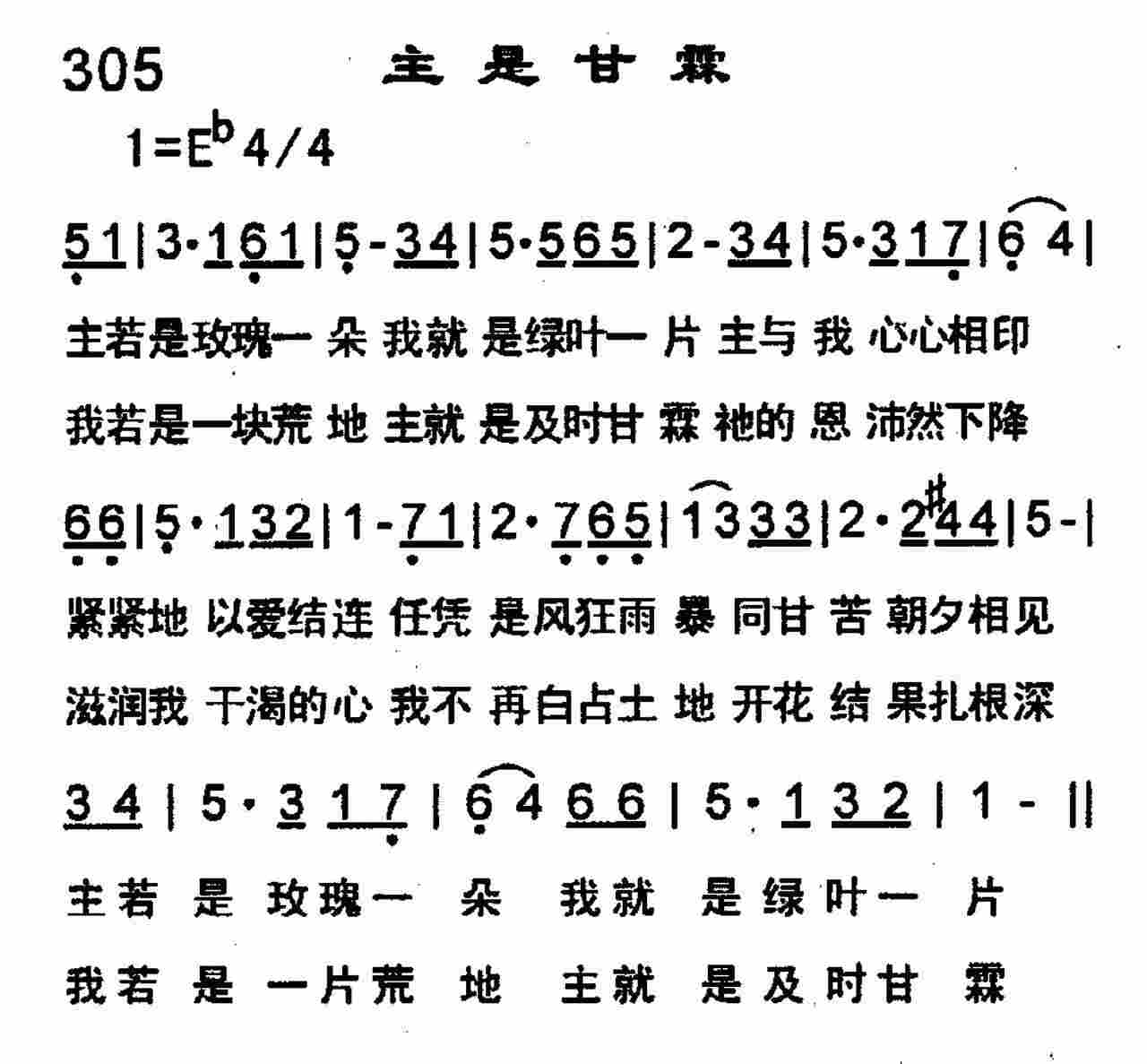 主是甘霖 第 1 页