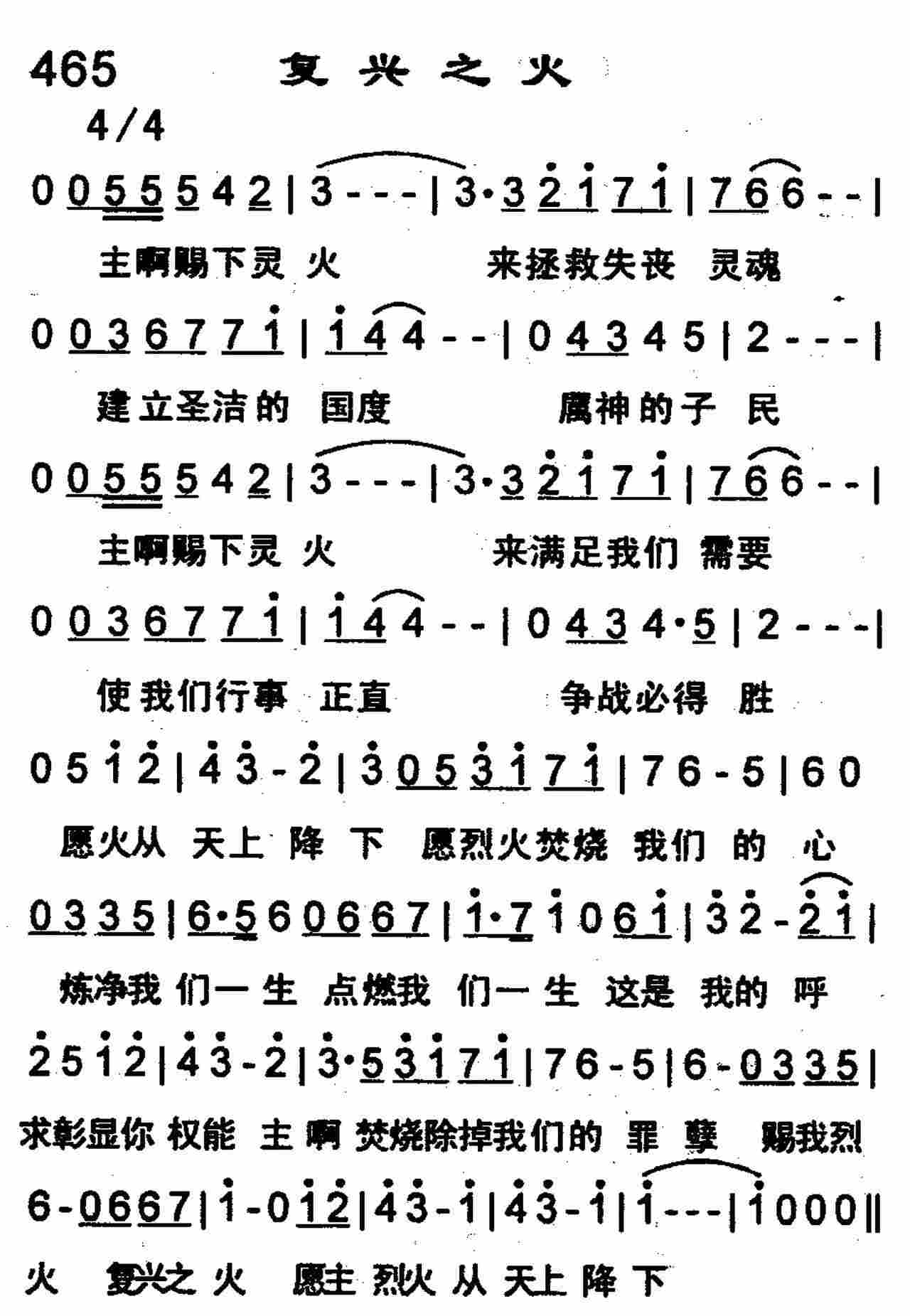 复兴之火 第 1 页