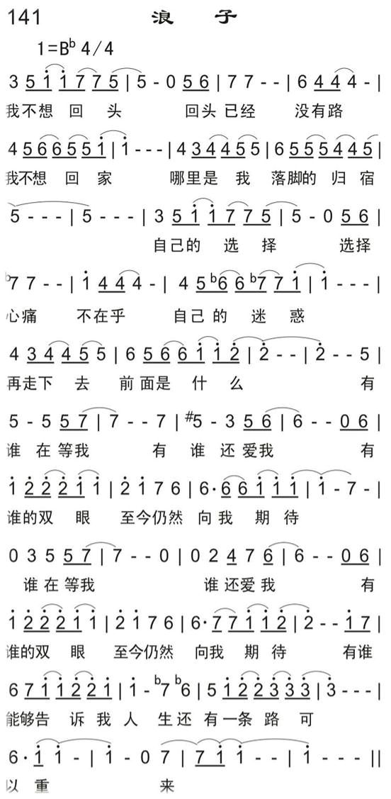 浪子 第 1 页