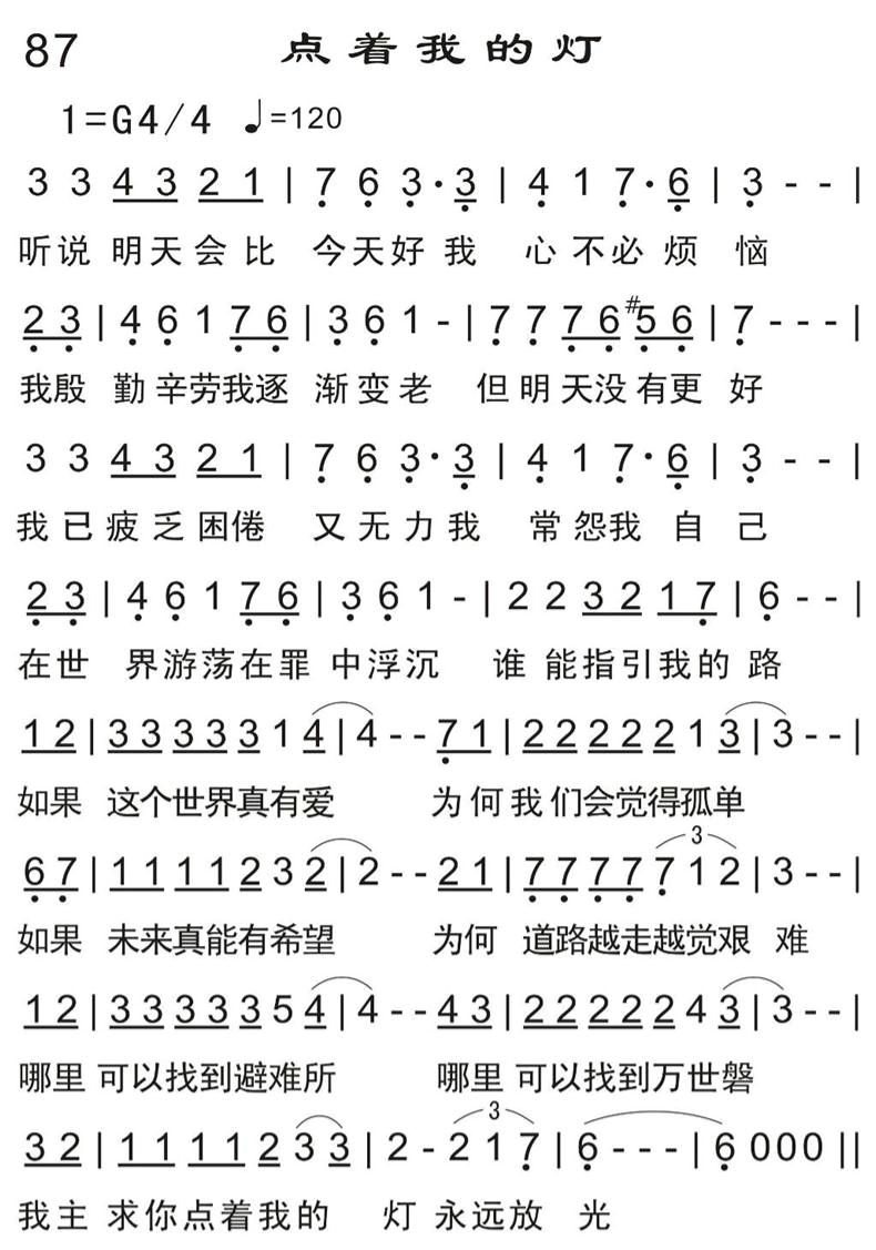 点着我的灯 第 1 页