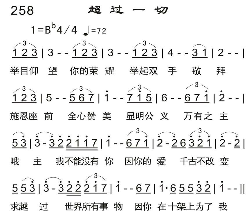 超过一切 第 1 页