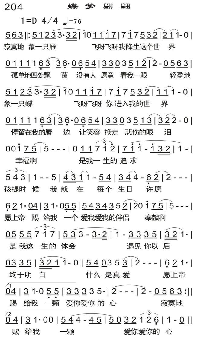 蝶梦翩翩 第 1 页