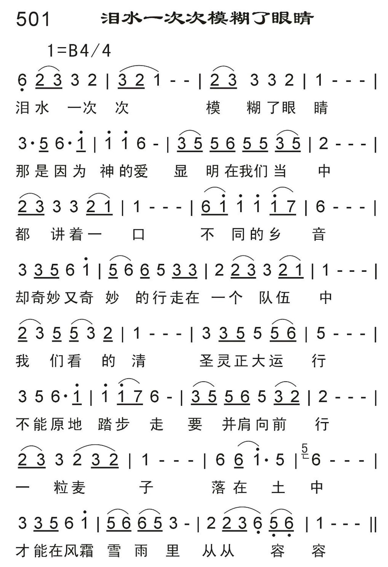 泪水一次次模糊了眼睛 第 1 页