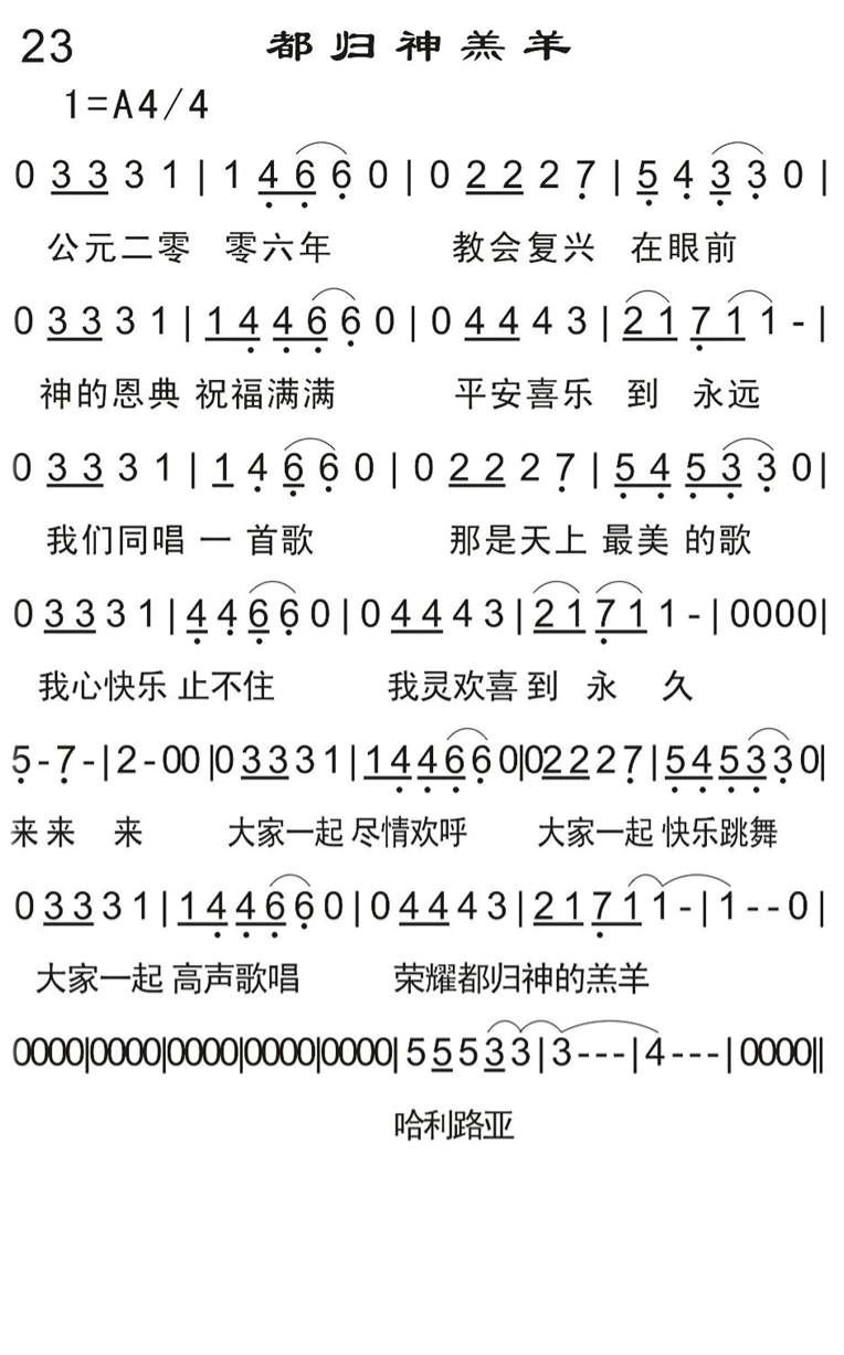都归神羔羊 第 1 页