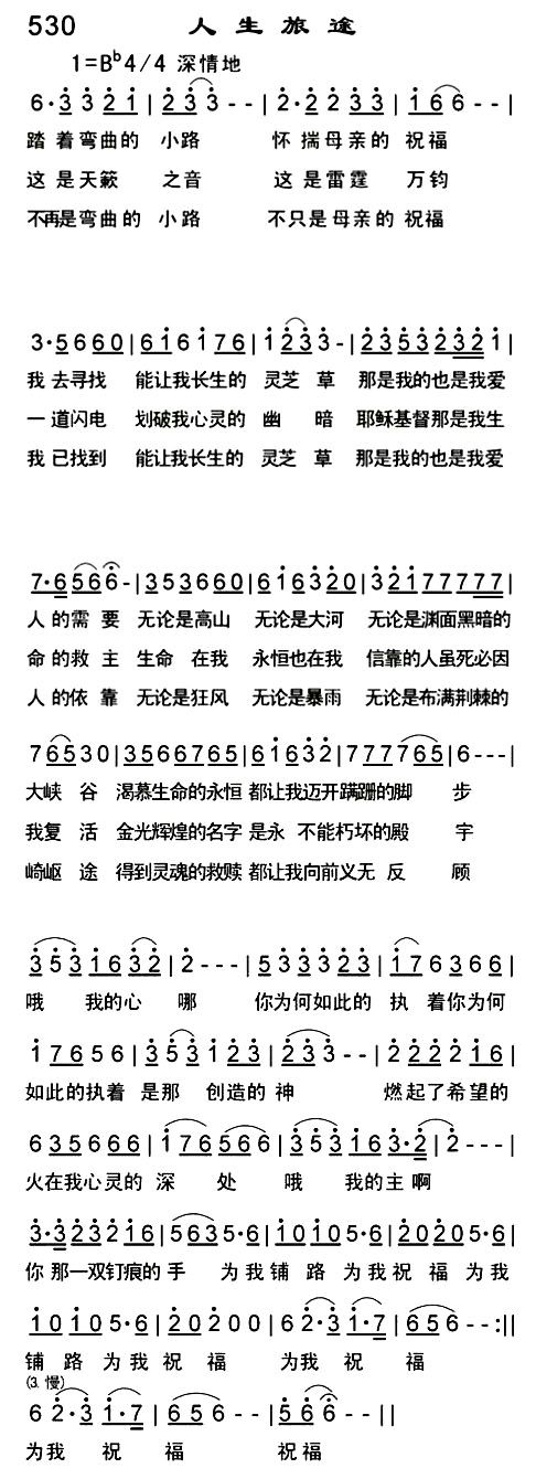 人生旅途 第 1 页