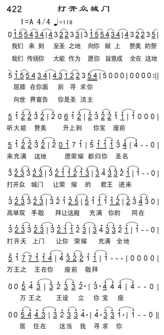 打开众城门 第 1 页