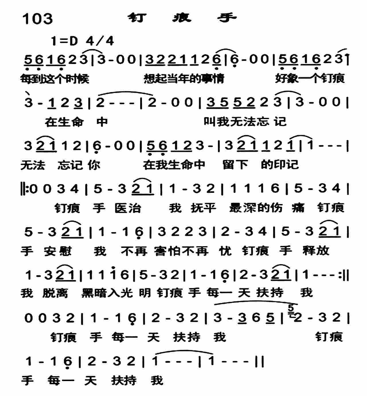 钉痕手 第 1 页