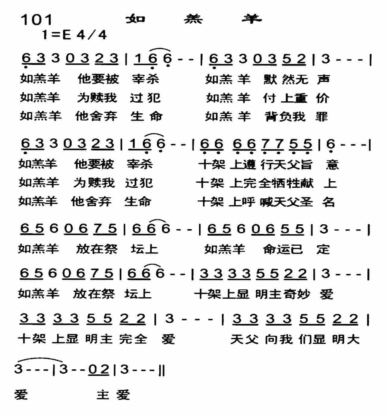 如羔羊 第 1 页