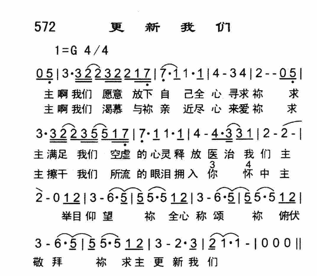更新我们 第 1 页