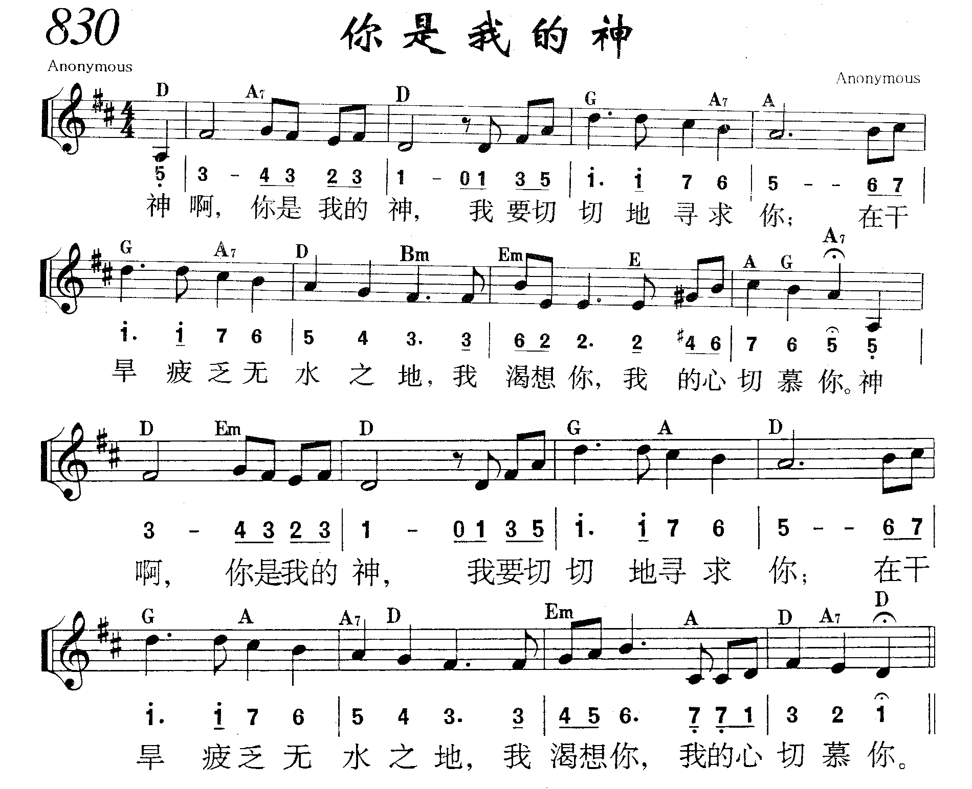 你是我的神 第 1 页