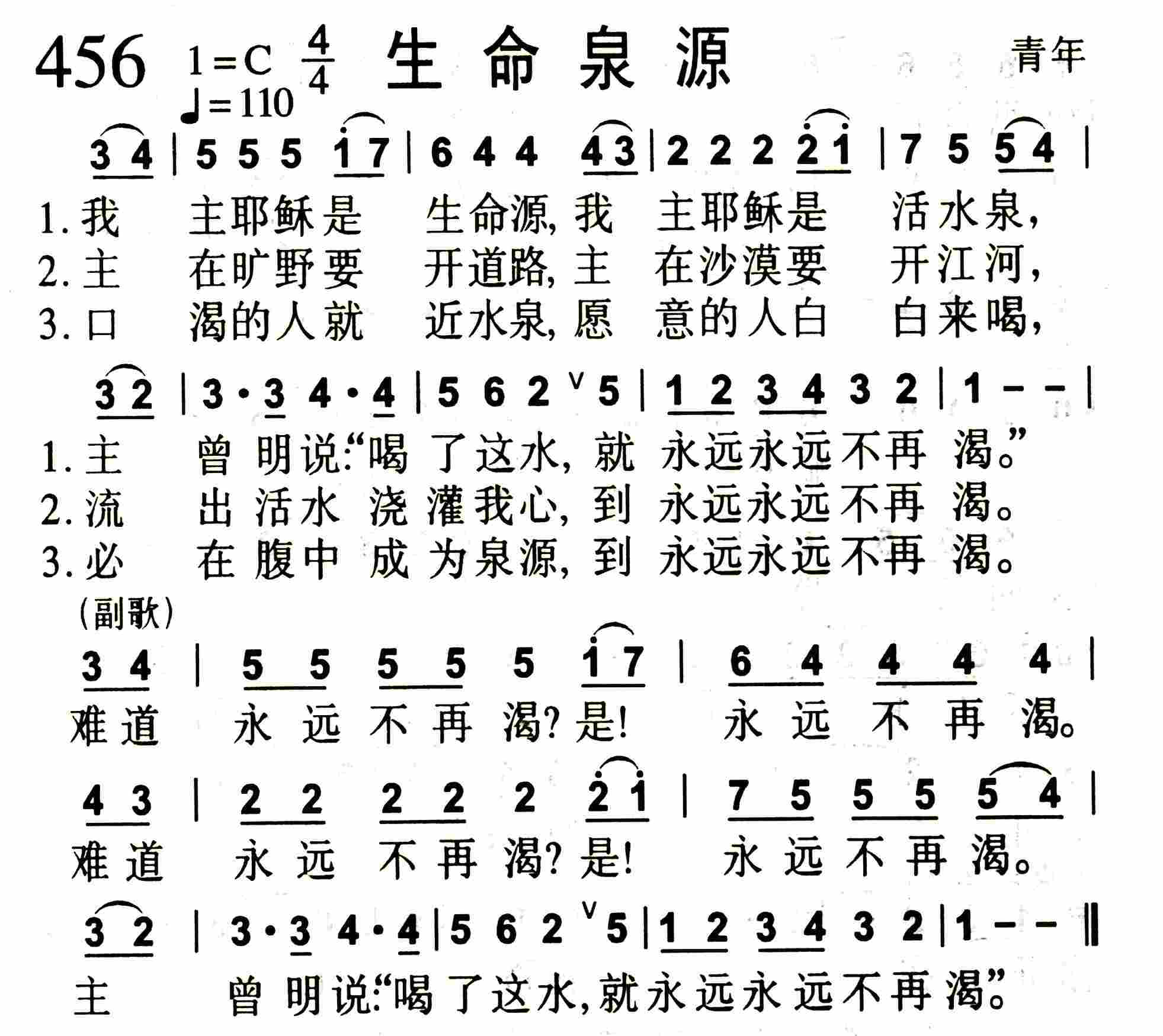 生命泉源 第 1 页