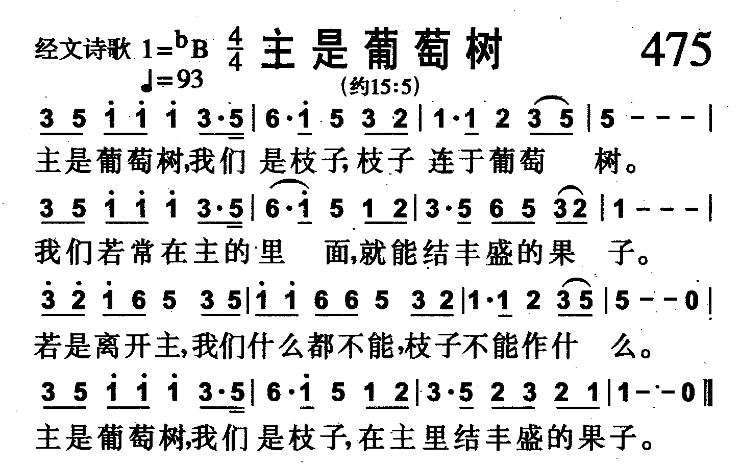 主是葡萄树 第 1 页