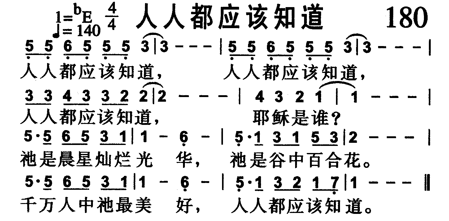 人人都应该知道 第 1 页