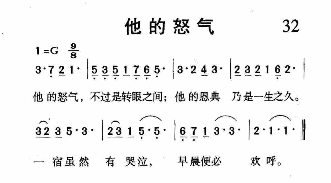 他的怒气 第 1 页