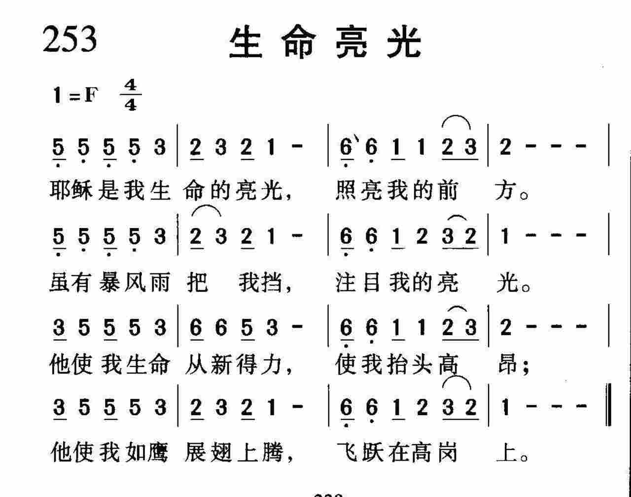 生命亮光 第 1 页