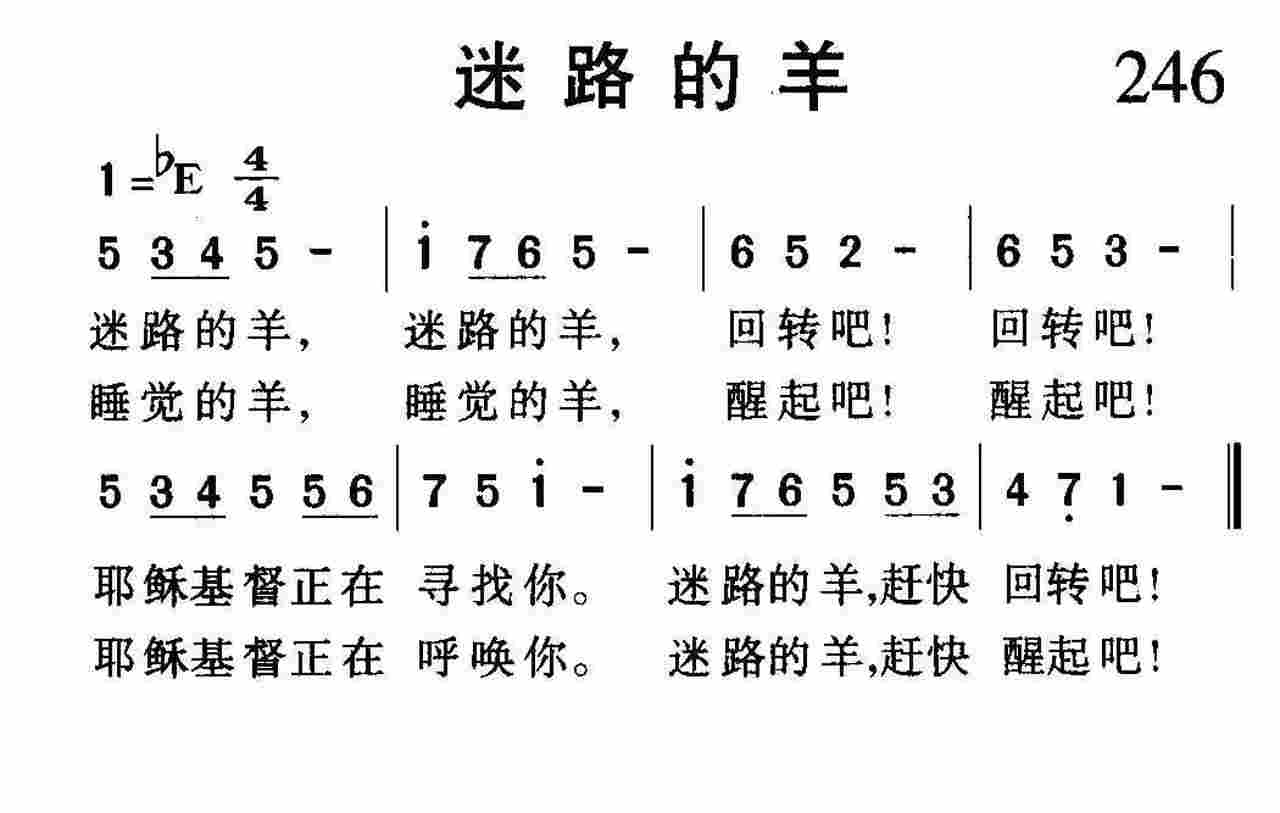 迷路的羊 第 1 页